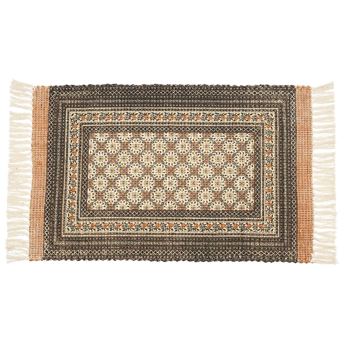 Passadeira CAIRO em juta e algodão 60x200cm