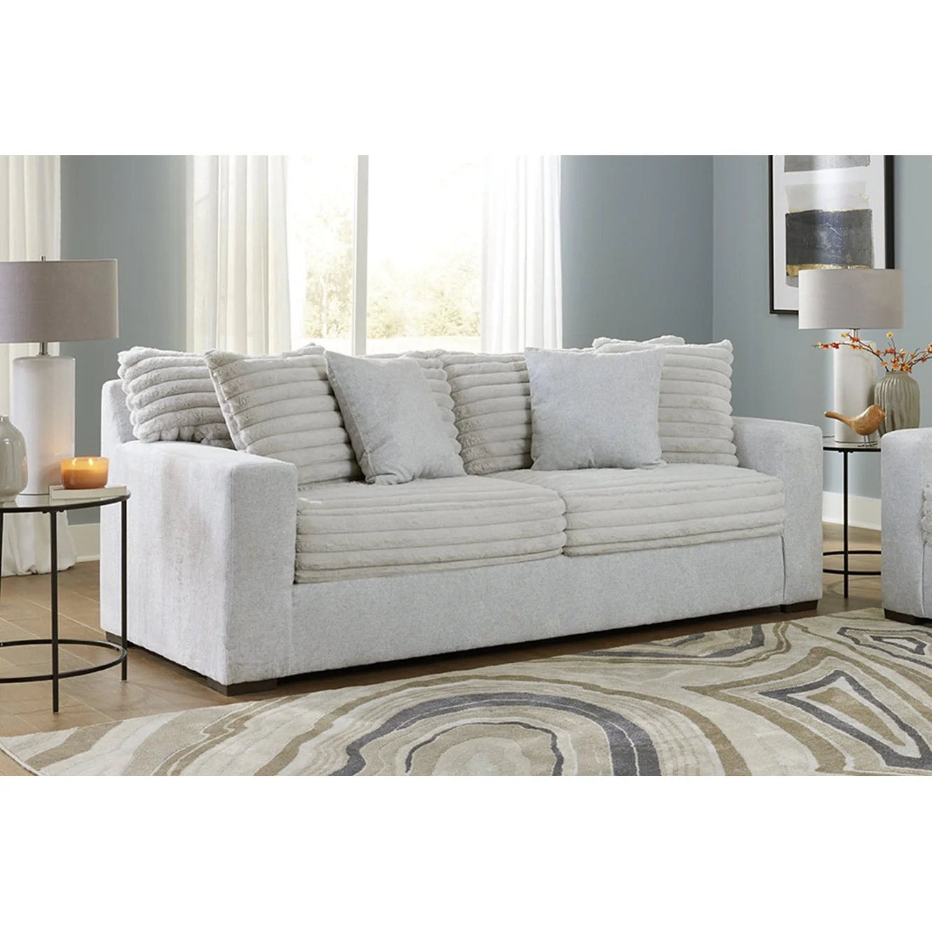 Woodhaven Furniture Studio Cord Sleeper Sofa