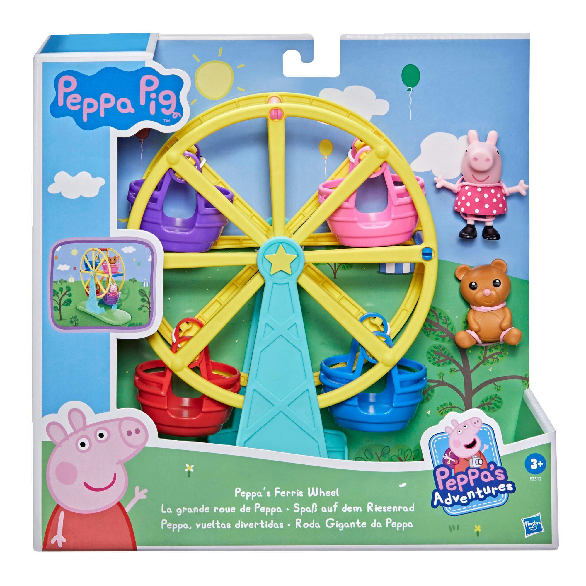 Peppa Pig Peppa’s Adventures Peppa’s Ferris Wheel Playset, Age 3+