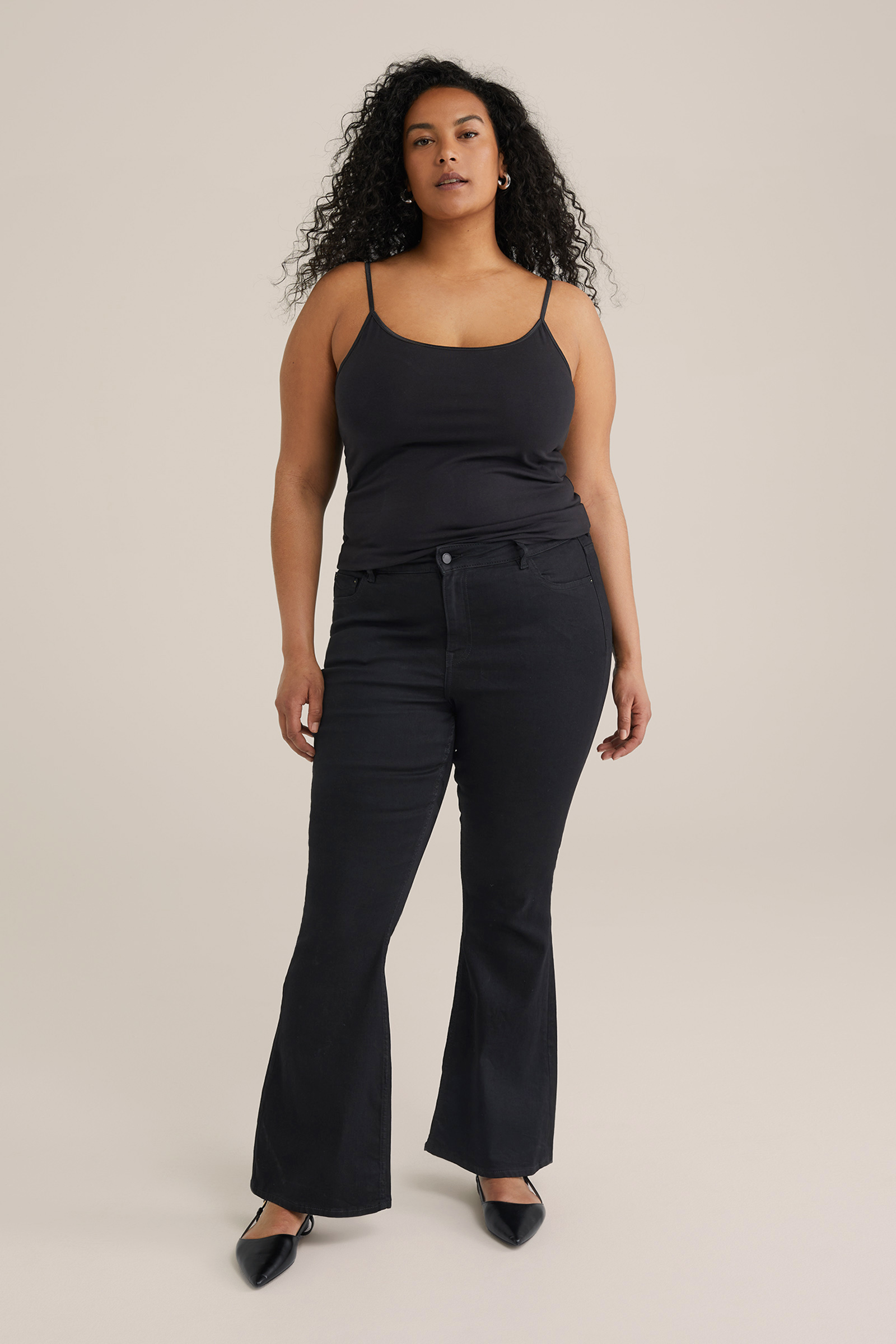 Dames singlet - Curve