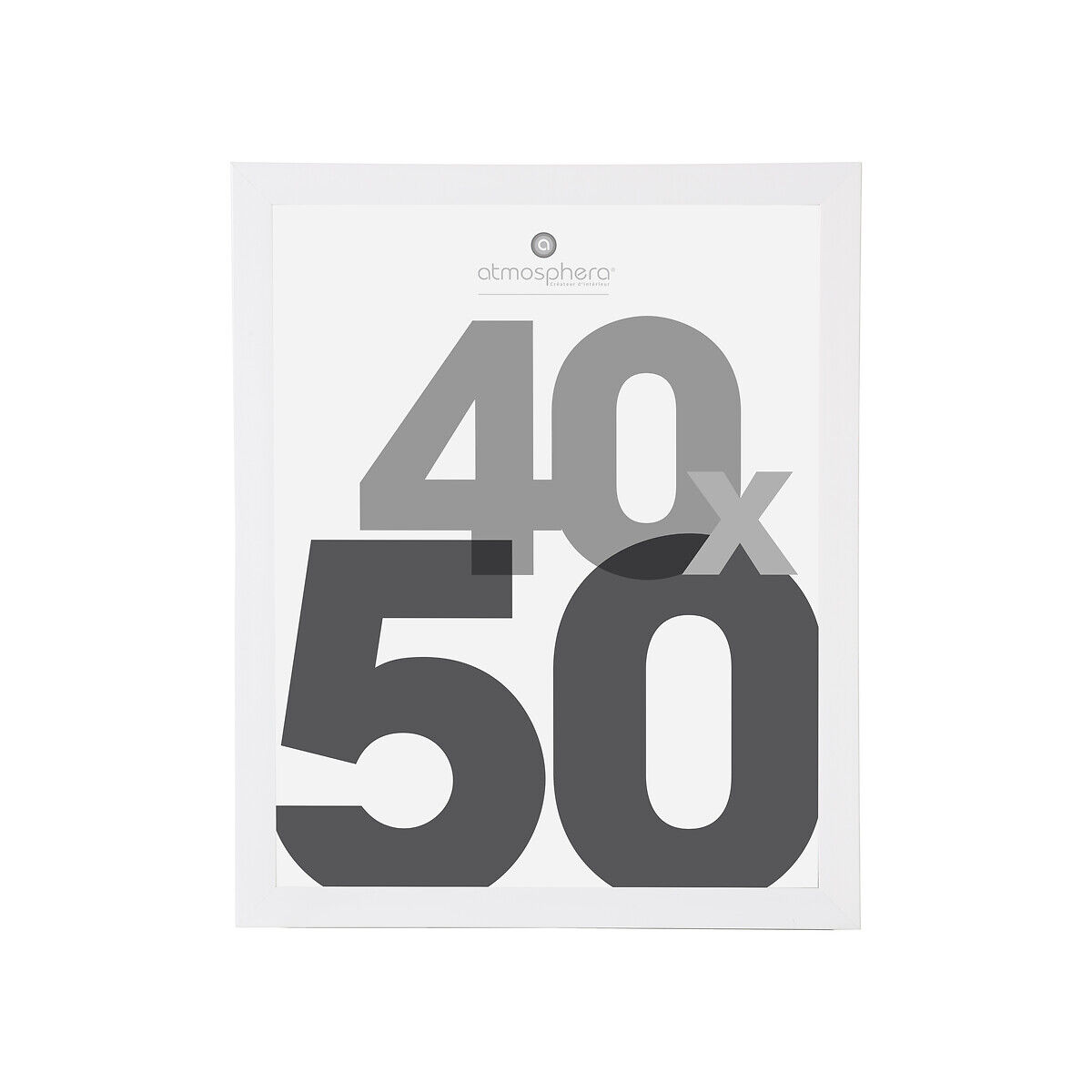 Moldura para fotos branca 40x50cm