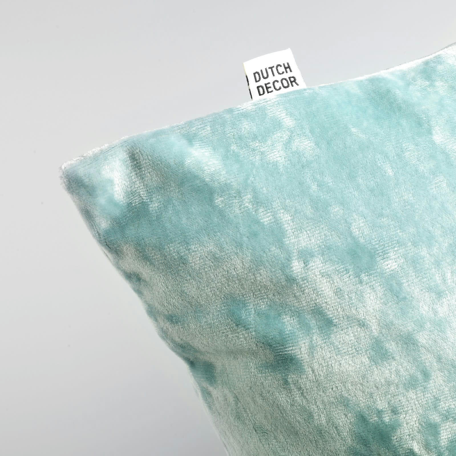 - Housse de coussin vert en velours-45x45 cm uni