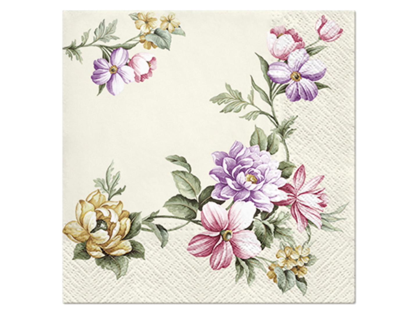 SerwetkiElegant Garland Champagne 20 szt. 33x33 cm