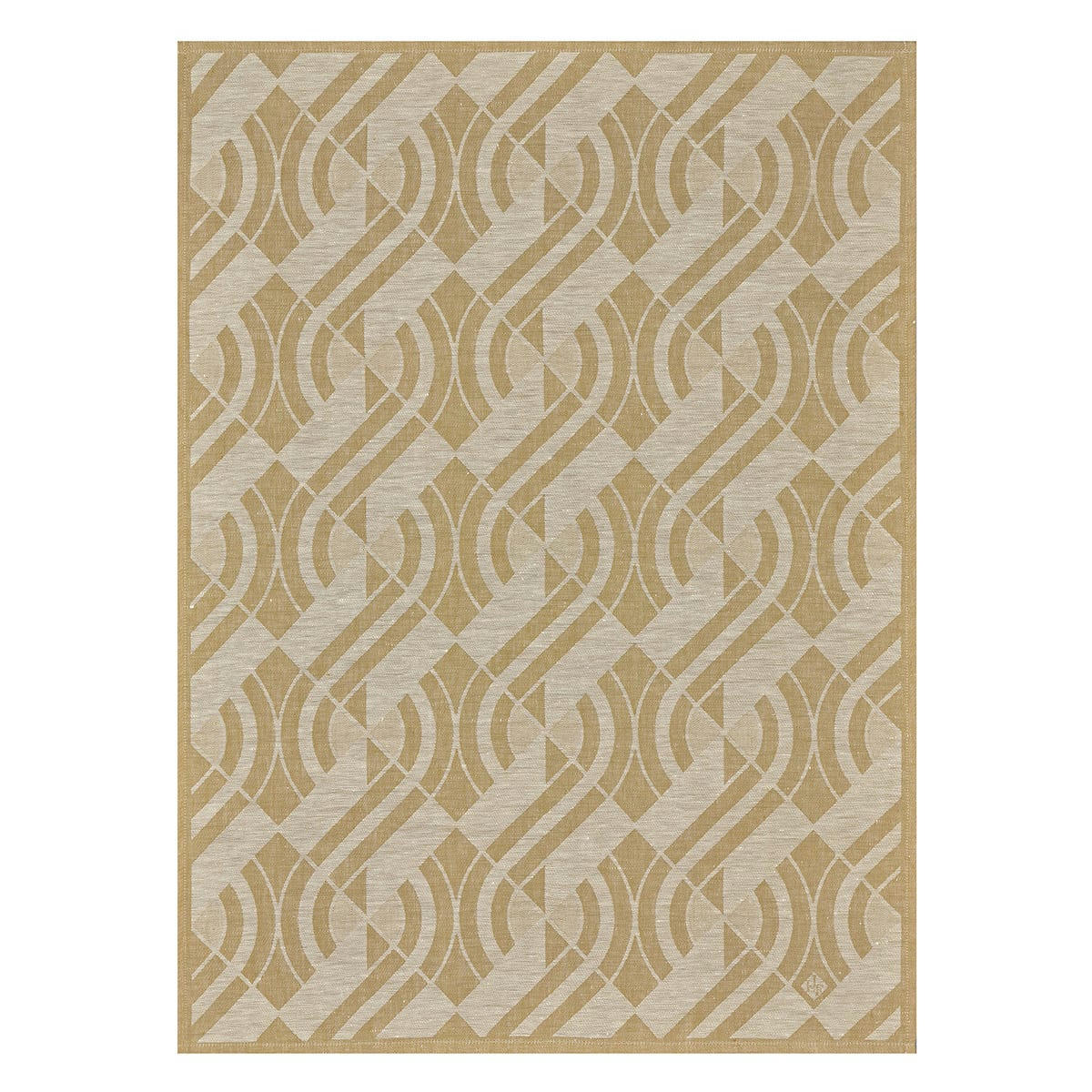 NÉO - Torchon en lin or 60 x 80