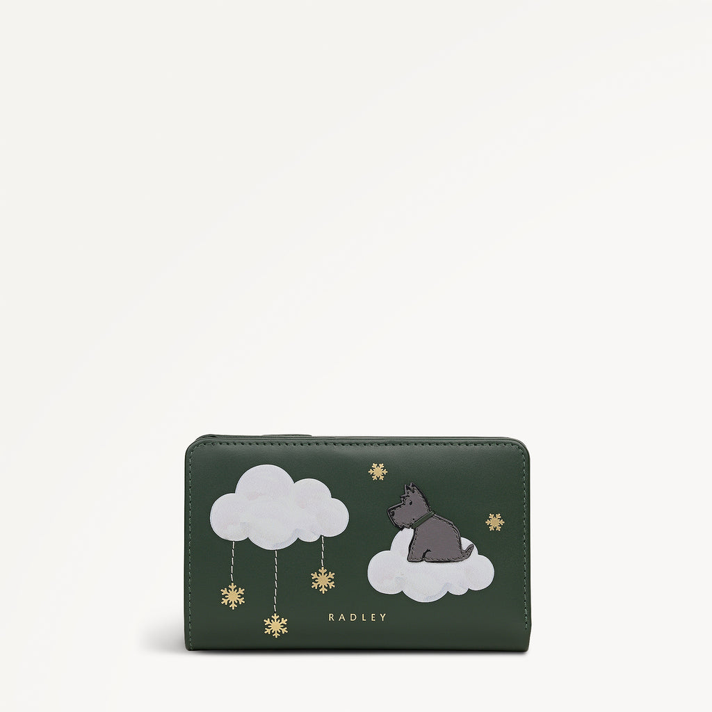 It's Written In The Snowflakes - Medium Bifold Purse