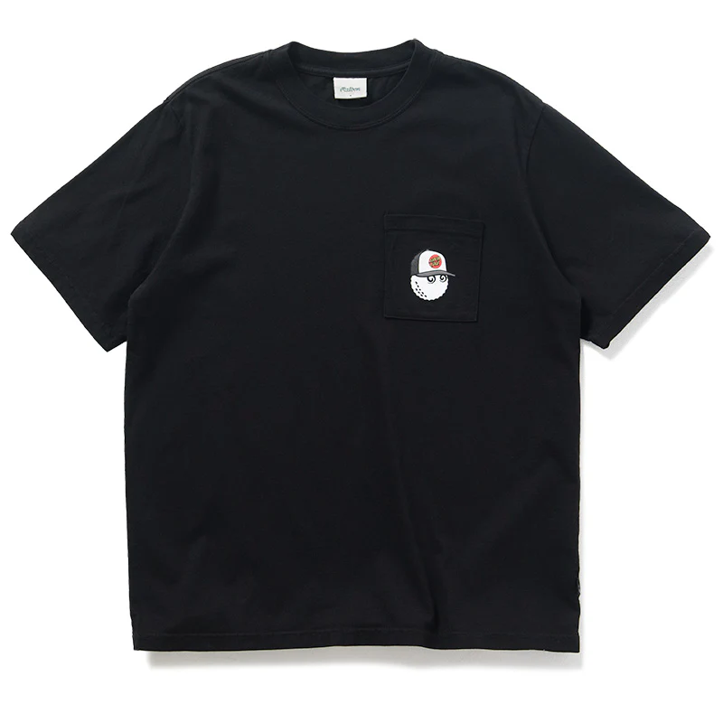 Malbon Golf x Santa Cruz Bermuda Bunker Tee - Black
