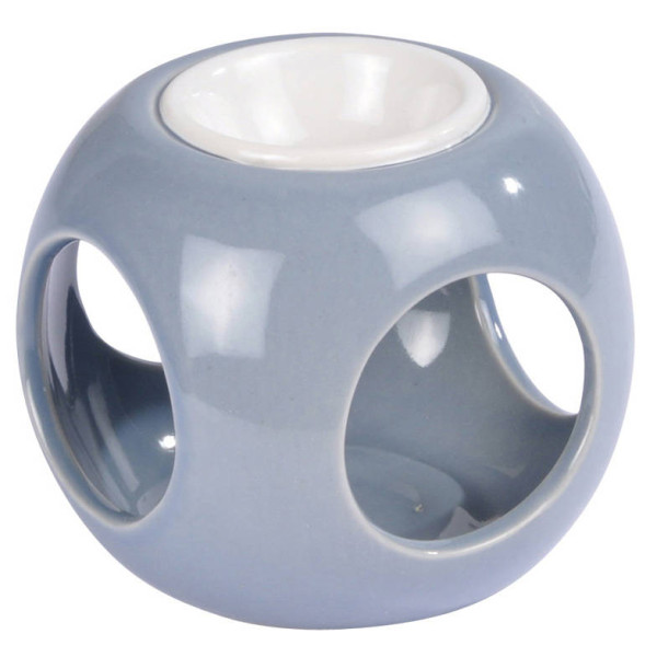 Kominek ceramiczny w formie kostki, wys. 6 cm