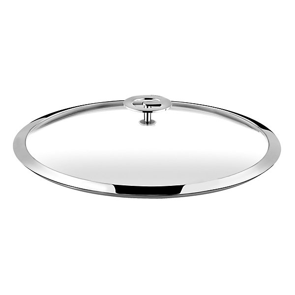 Couvercle 32 cm verre trempé et inox Transparent - Universel par Cuisinox