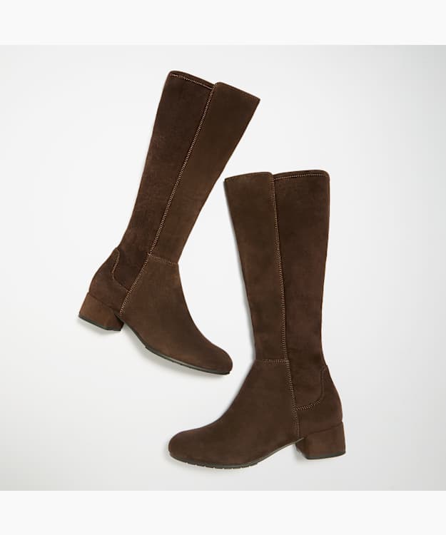 Tayla Brown - Wide Fit Stretch Knee-High Boots