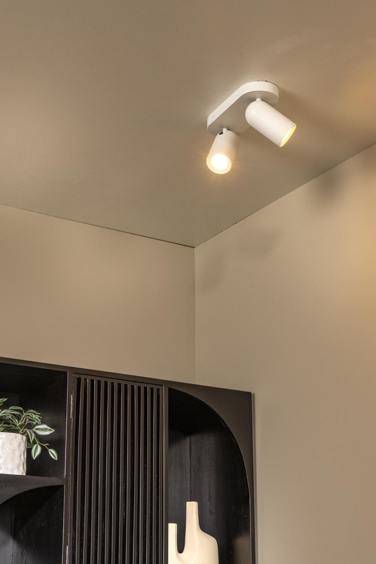 Lucide plafondspot PUNCH - 2xGU10 - Wit