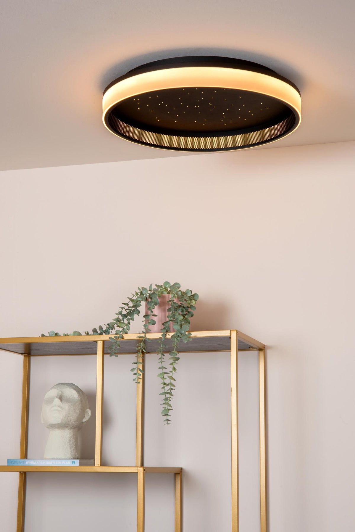 Lucide plafonnière ESTREJA - Geïntegreerde LED - Zwart