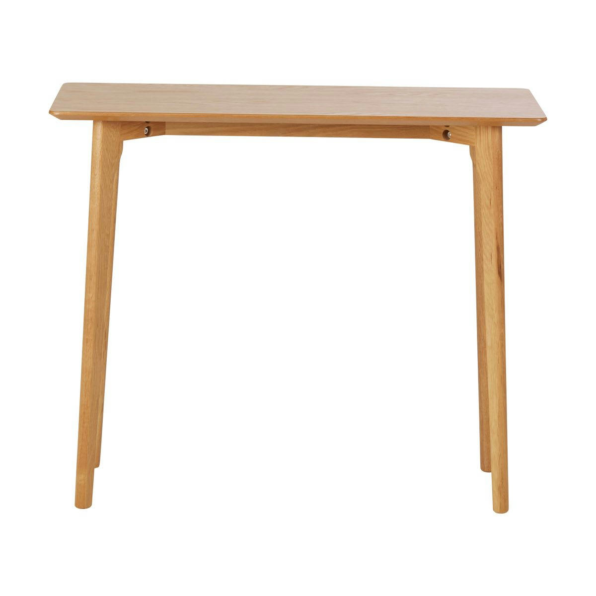 SCANDIE - Console en chêne naturel 90cm