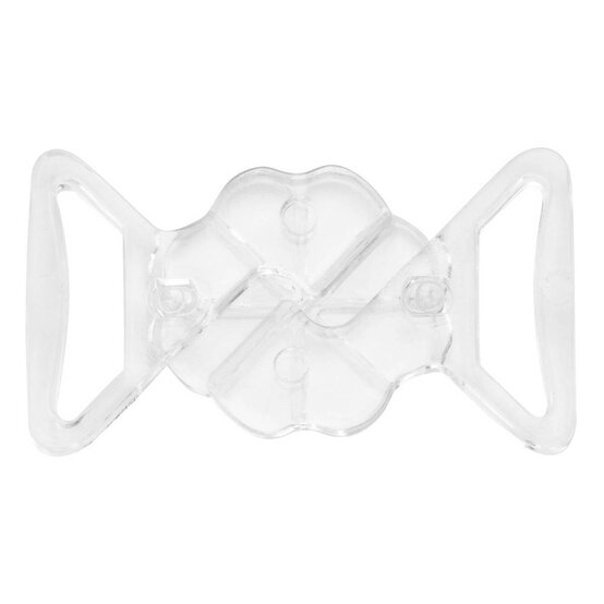 Milward Transparent Bikini Clasp 15mm 2 Pack