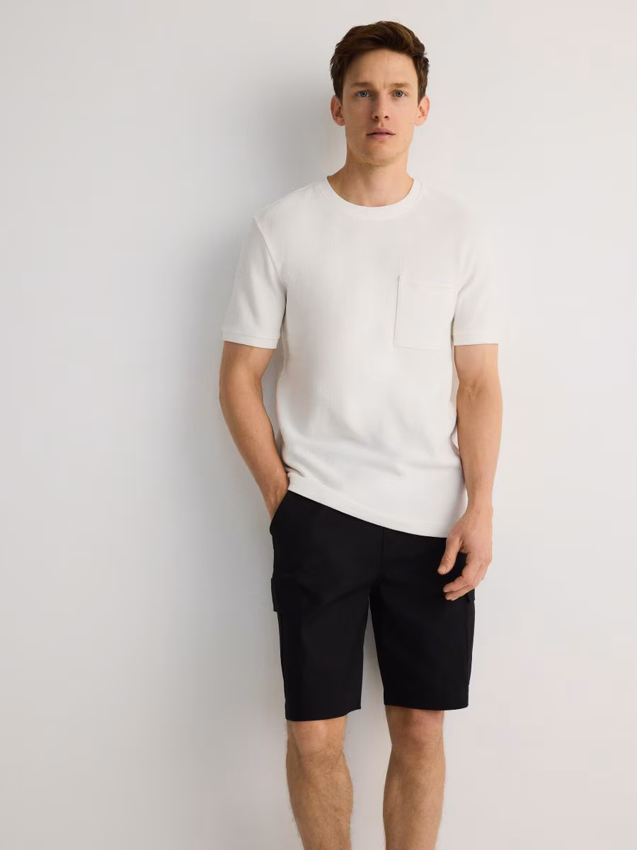 Slim Fit Structural T-Shirt