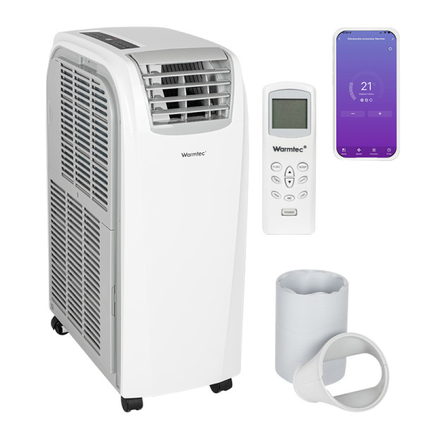 Klimatyzator przenośny Warmtec 4kW Wi-Fi 46m² 4w1 ogrzewanie Morso  KP40W