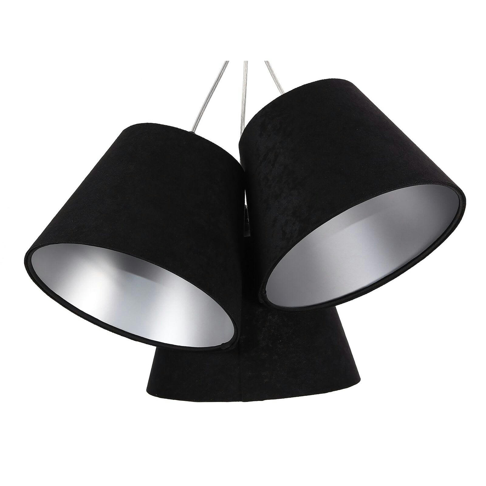 CENNIK - Suspension Tissu Noir 50x50x107 cm