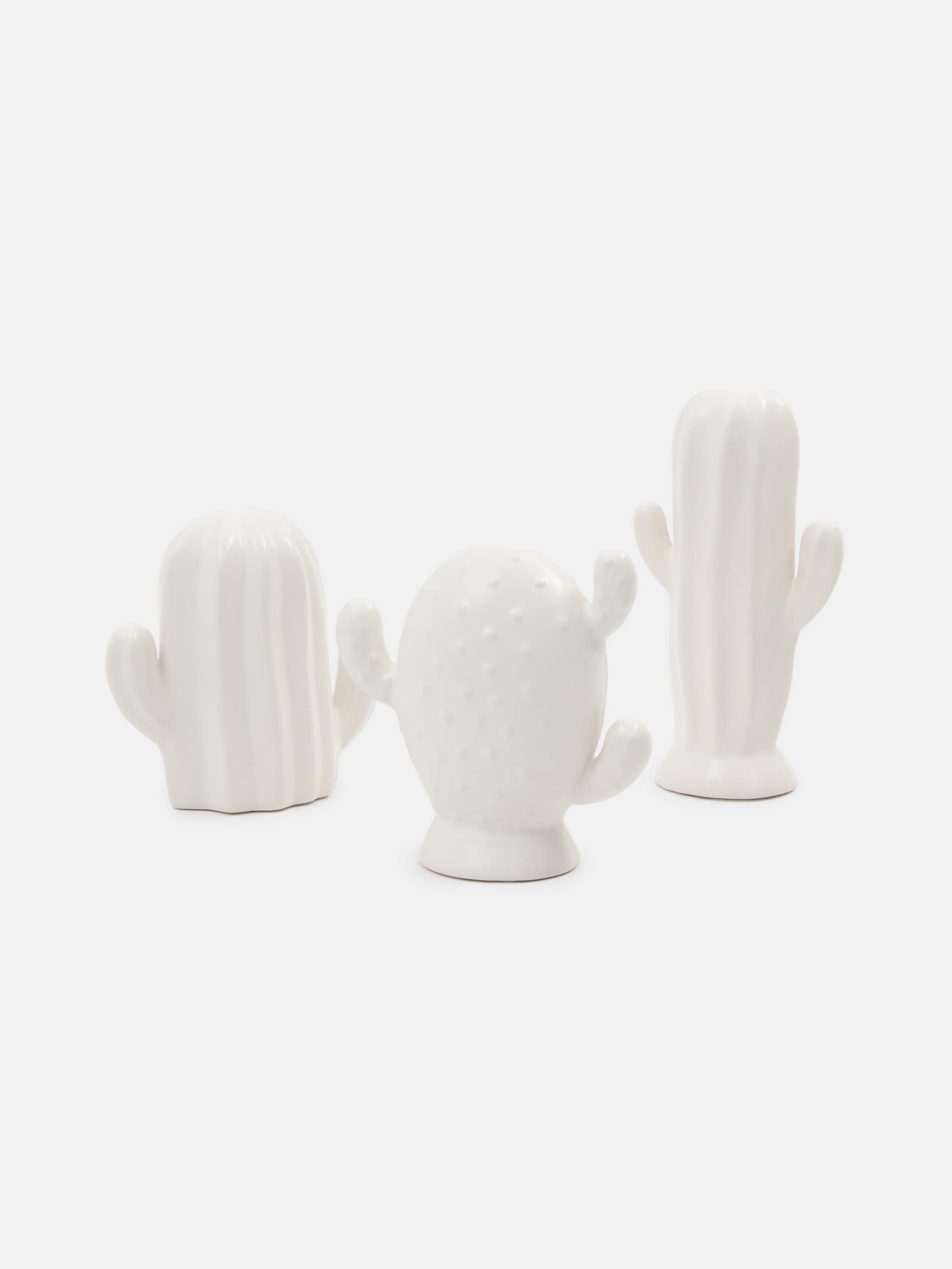 Dekoracje stojące w kształcie kaktusa 3 pack