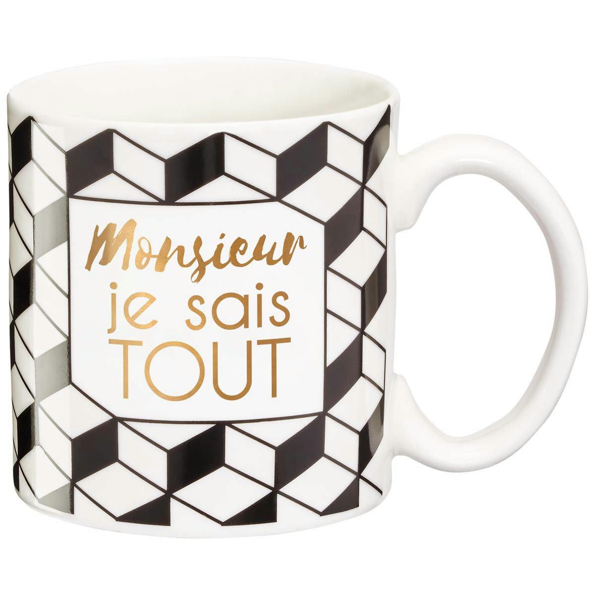 - Mug cadeau monsieur je sais tout