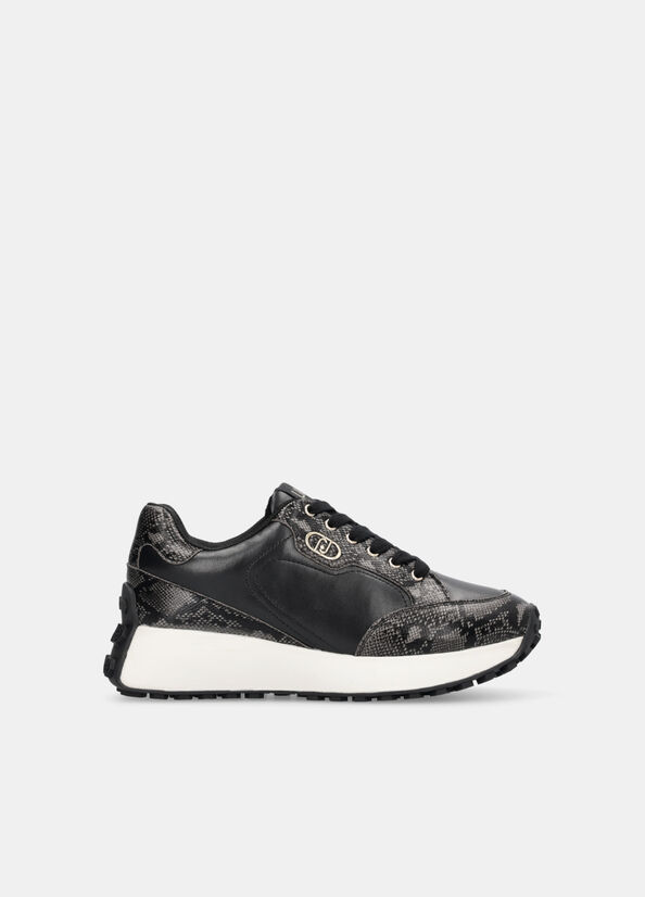 Sneakers stampa pitone