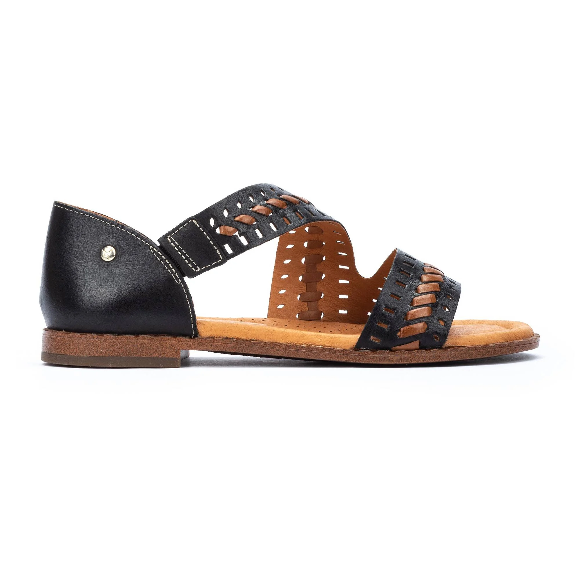 ALGAR - Sandalias de mujer con tiras anchas cruzadas