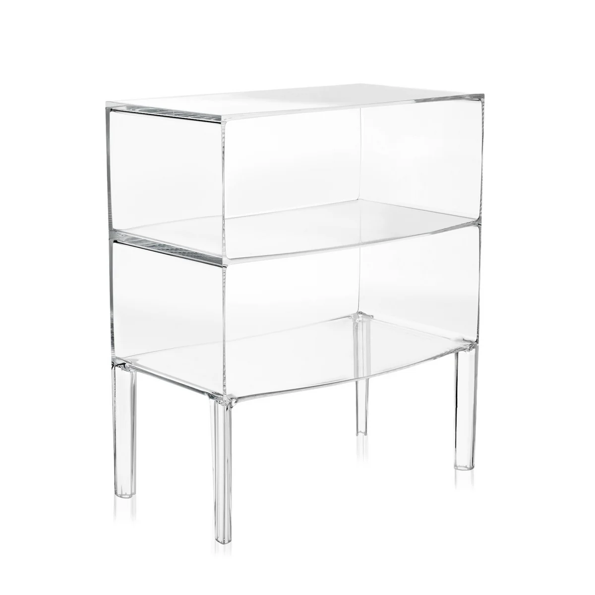 Kartell - Ghost Buster Kommode groß, glasklar