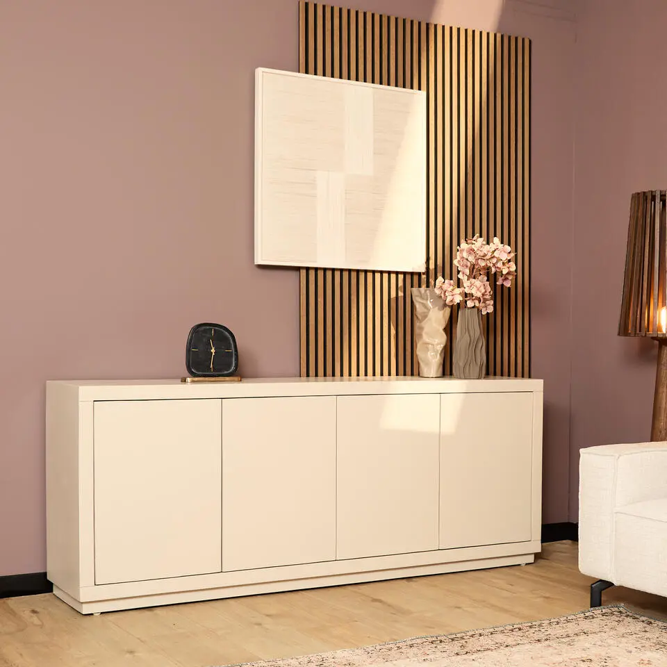 Starfurn - Dressoir Brussel - Beige - 45x200x80 cm