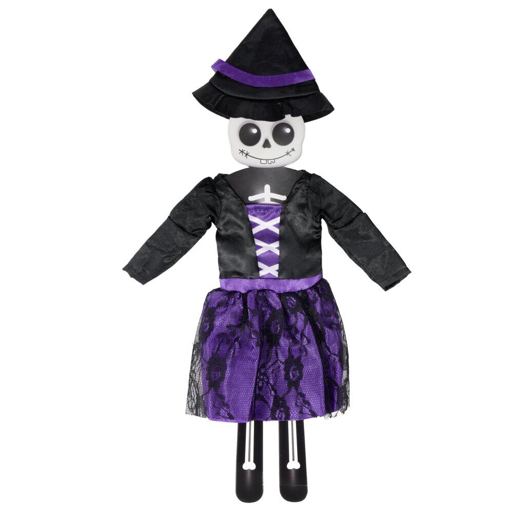 Déguisement gnome farceur Halloween sorcière noir