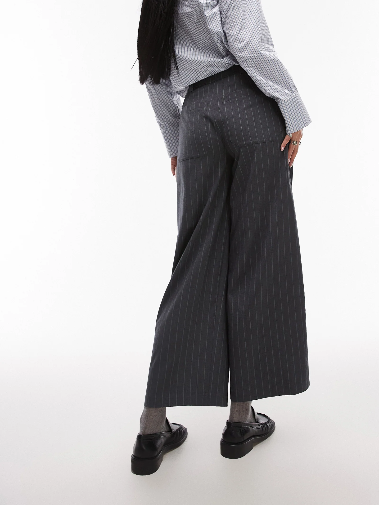 Pinstripe Tailored Trouser