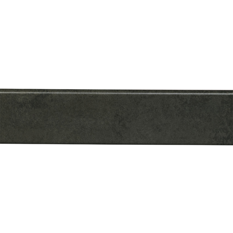 Profilé de finition pour escalier ouvert Béton anthracite 130 x 5,6 cm CANDO
