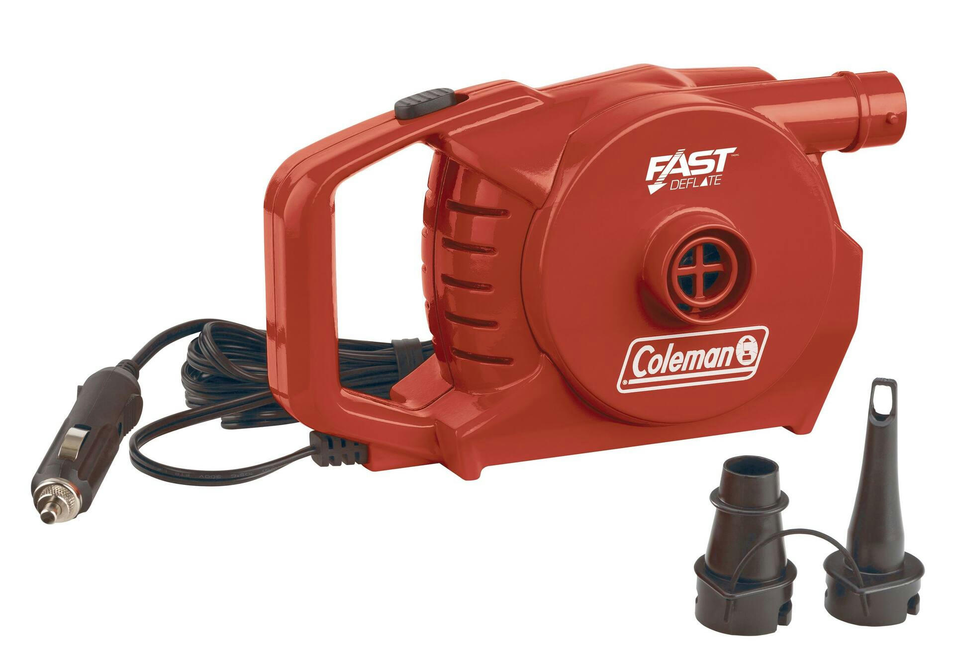 Coleman QuickPump 12V  Electric Air Pump w/ Car Adapter, Inflates/Deflates Airbeds & Toys