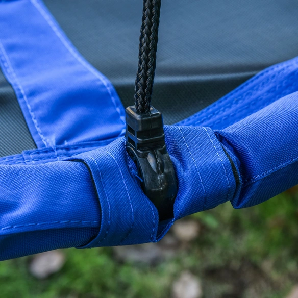 Nestschaukel, Ø 110 cm, blau/schwarz, bis 100 kg