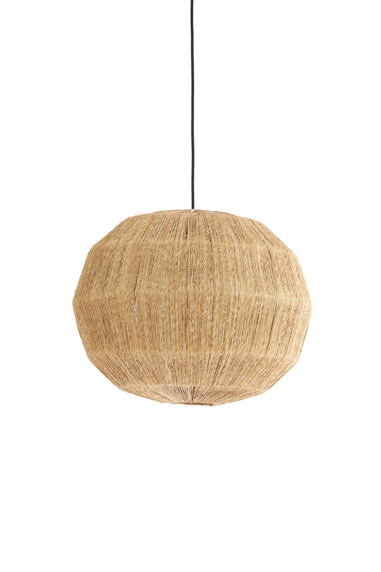 Light & Living hanglamp JUNNA - bruin - Ø50x50cm