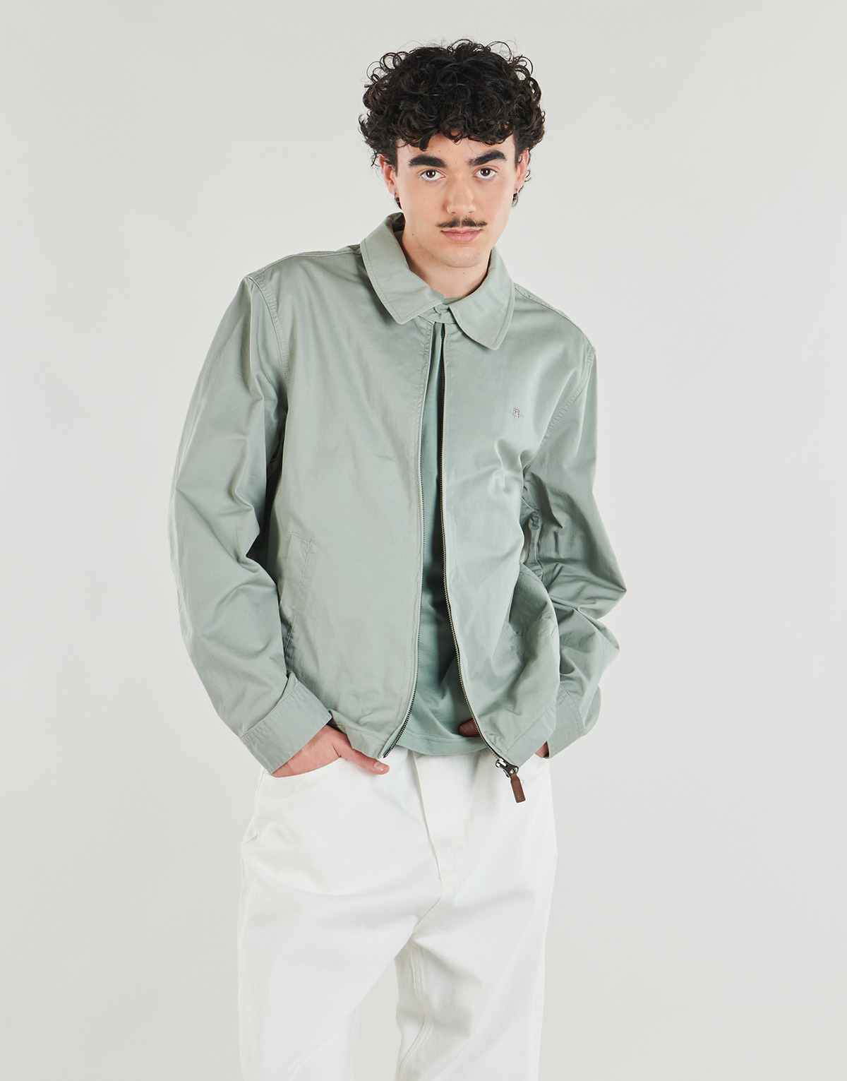 Gant - COTTON WINDCHEATER JACKET - Green
