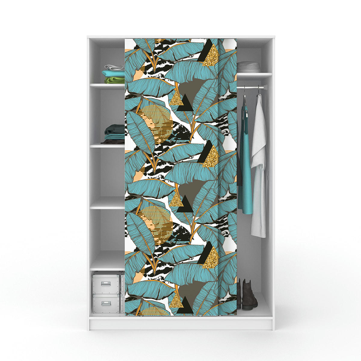 - Sticker meuble tropical teva i uta 60x90cm