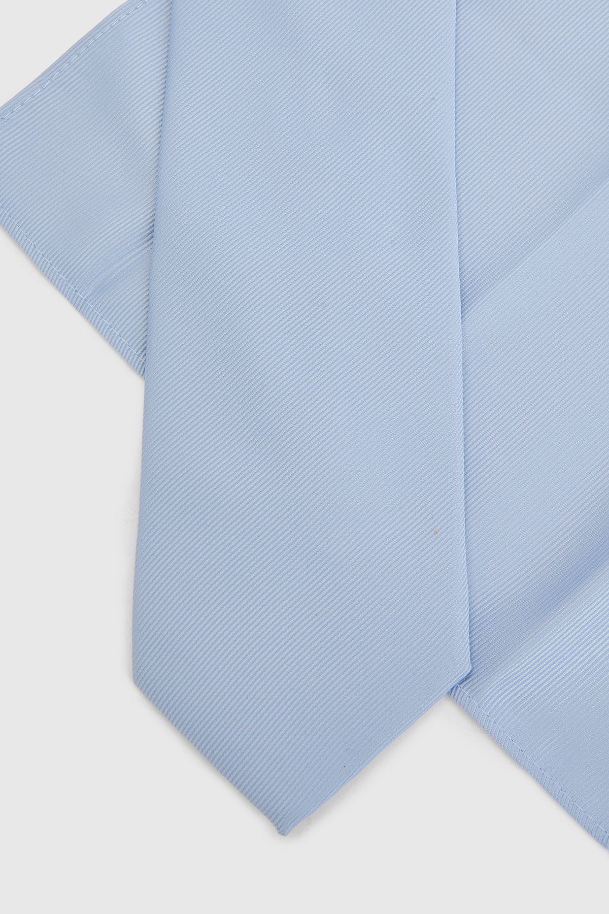 Burton Dusty Blue Plus & Tall Tie and Pocket Square