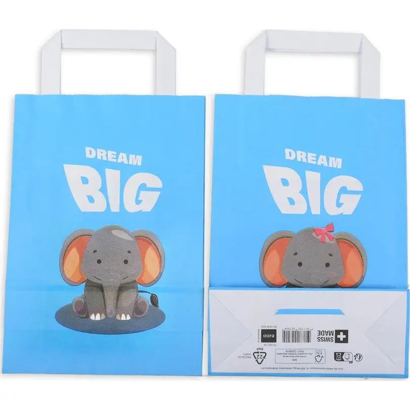Geschenktüte 50er-Set Color Animal