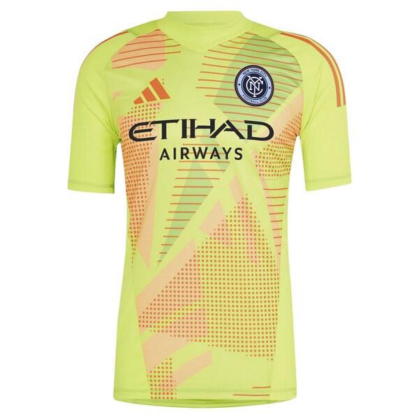 New York City FC adidas 2024 Goalkeeper Jersey - Yellow