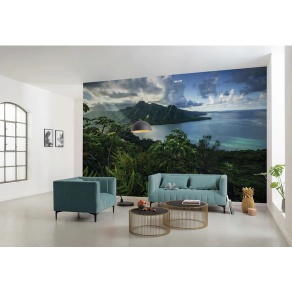 Vliestapete »Jurassic Island «, Breite 450 cm, seidenmatt