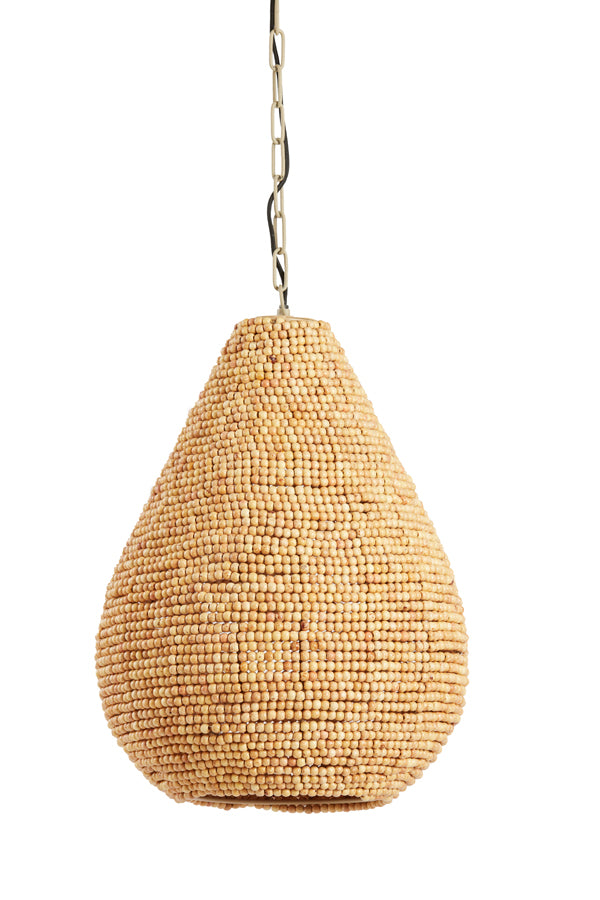 Light & Living hanglamp KABINDA - Ø40x51cm - bruin
