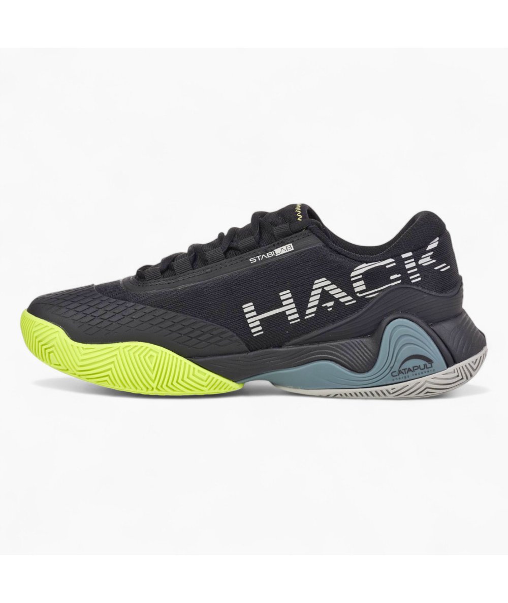 ZAPATILLA BULLPADEL HACK VIBRAM 25I NEGRO
