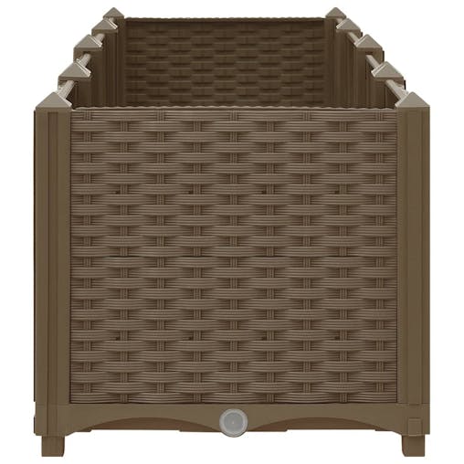 NNEVL Raised Bed 160x40x38 cm Polypropylene
