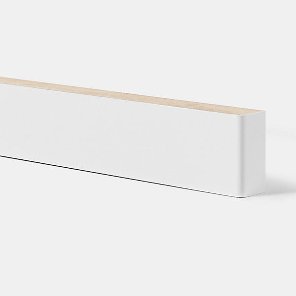 Bandeau de four Stevia blanc l. 59,7 cm x H. 5,8 cm GoodHome