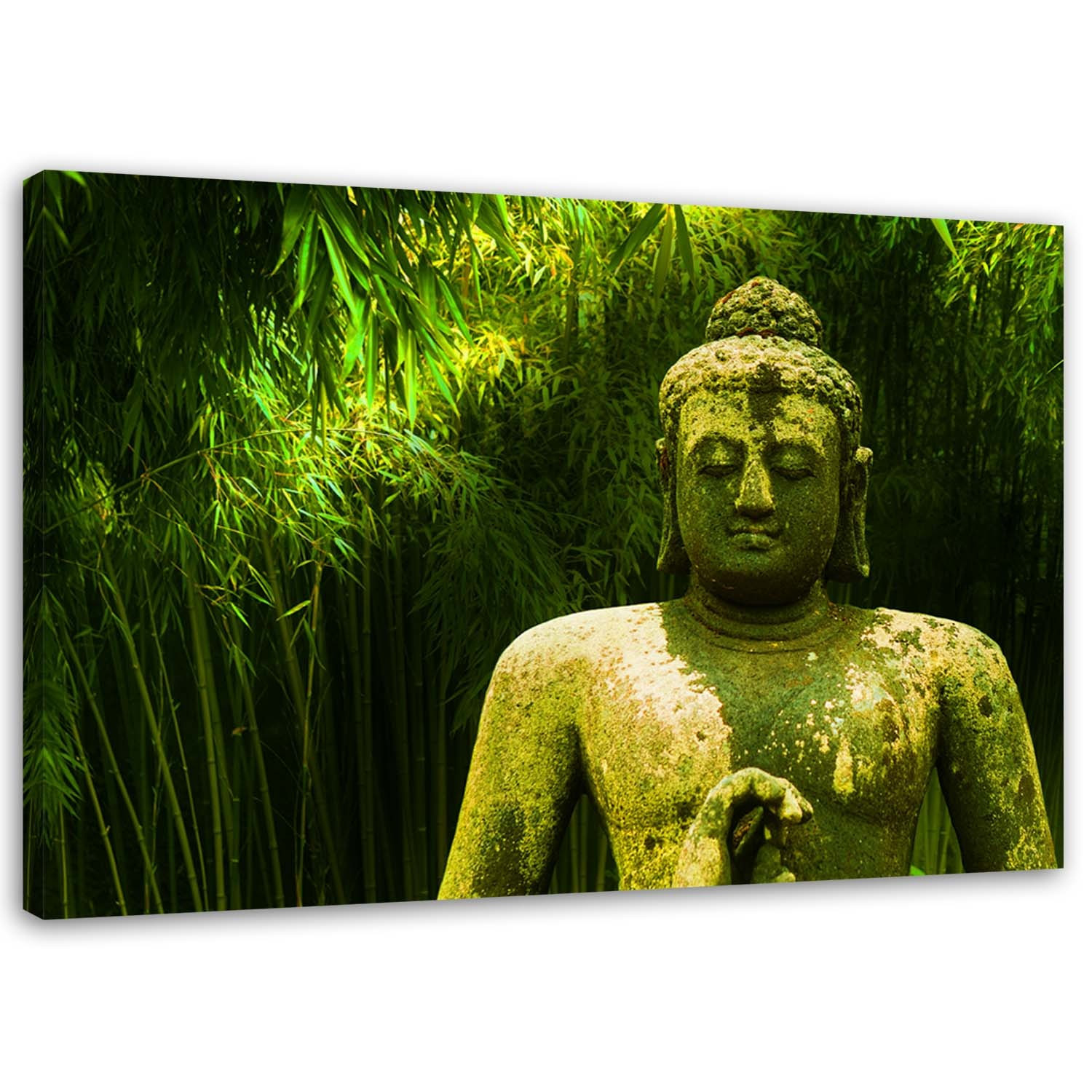 Feeby Obraz na płótnie Budda las bambusowy natura 60x40