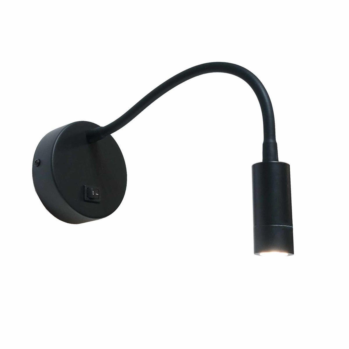 Artdelight wandlamp Flex - 1 lichts - 30 x 10  cm - zwart