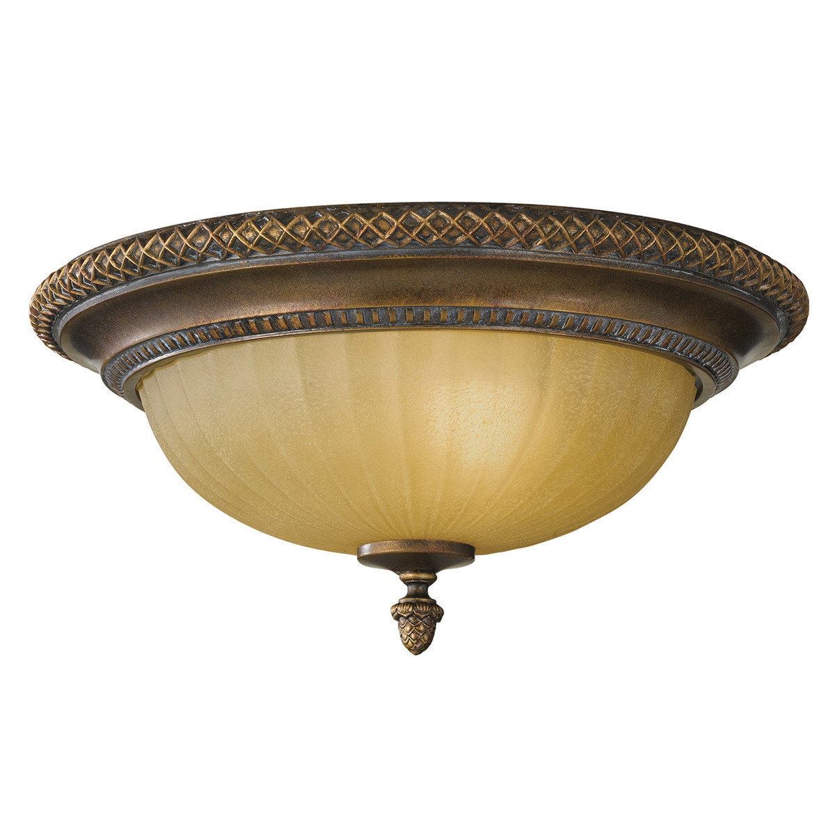 Plafonzłoty okrągły 34,3cm Kelham Hall 2xE27x60W IP20 Feiss