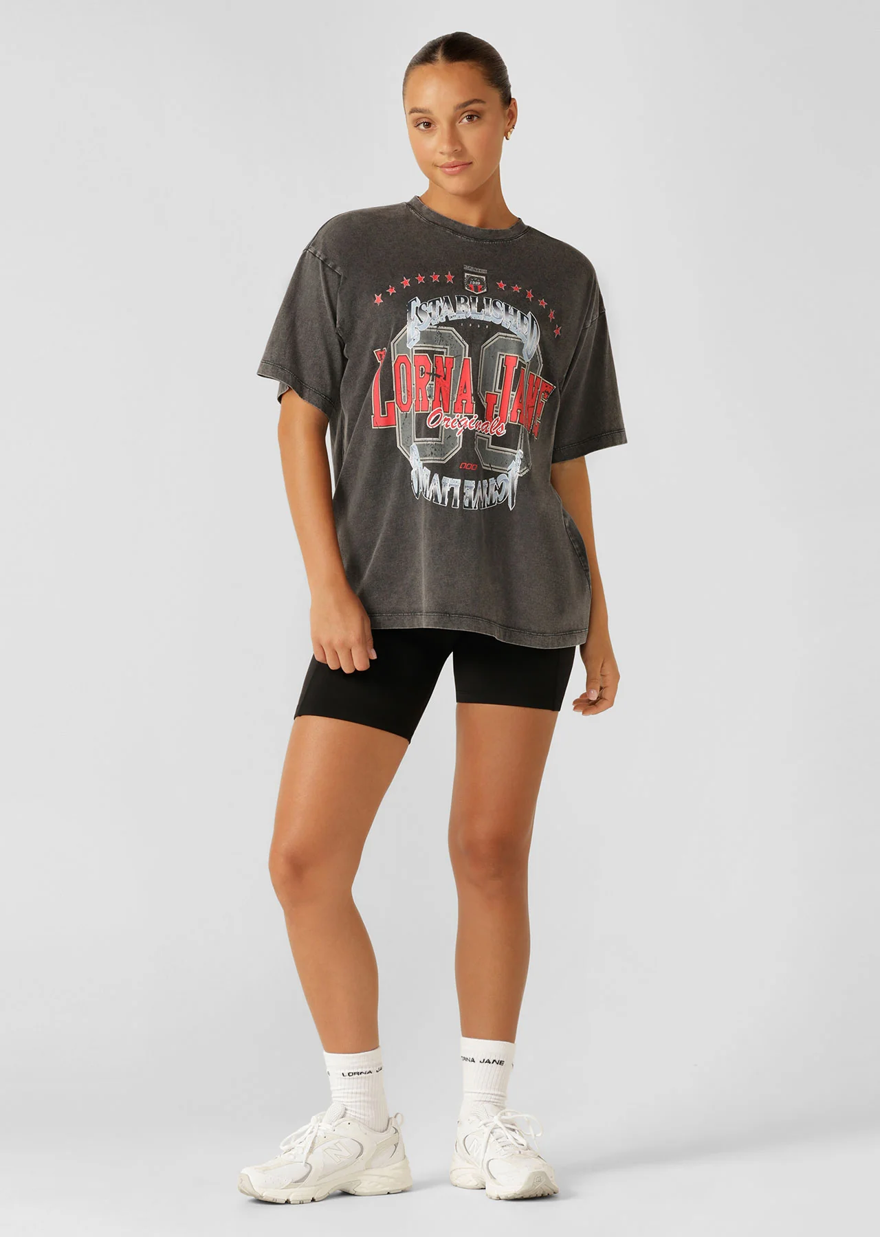 Team Player Washed Boyfriend Tee
