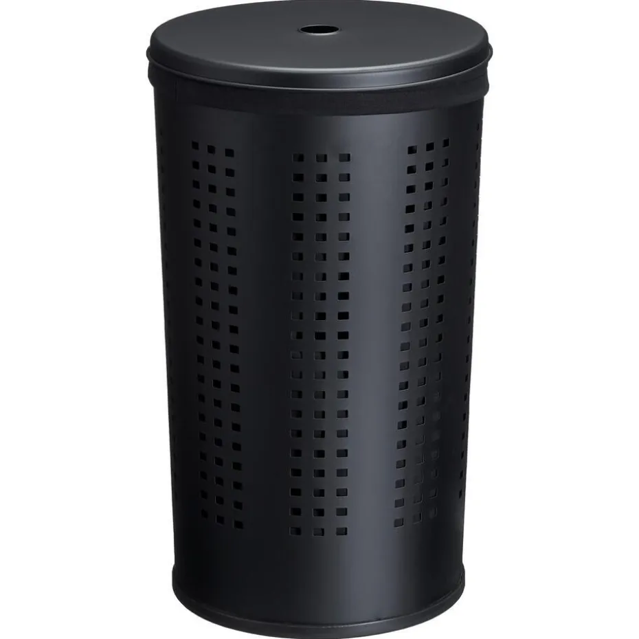 Kwantum Wasmanden | Wasmand Metaal Zwart – 45 Liter