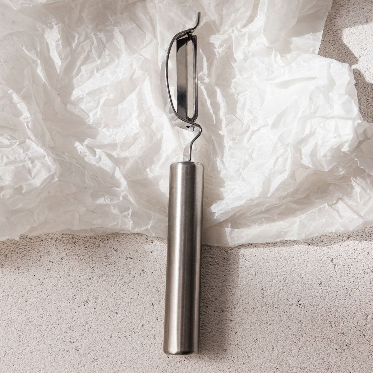 Obieraczka ONTARIO pionowa ze stali nierdzewnej 18,5 cm