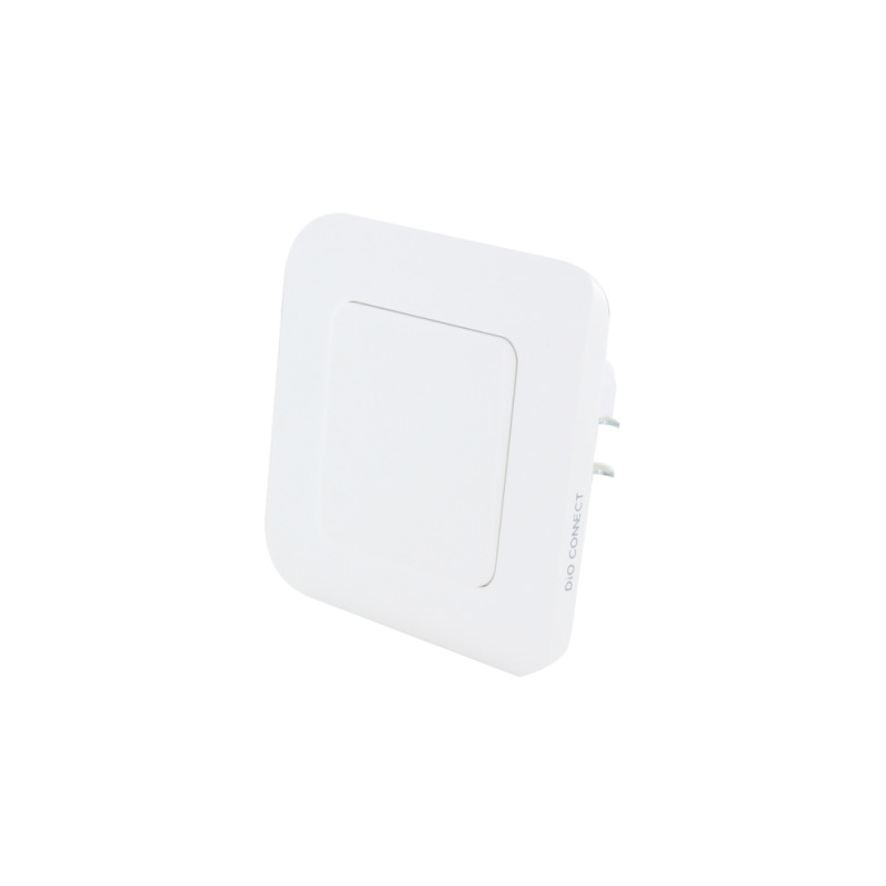 Interrupteur encastrable connecté blanc DIO