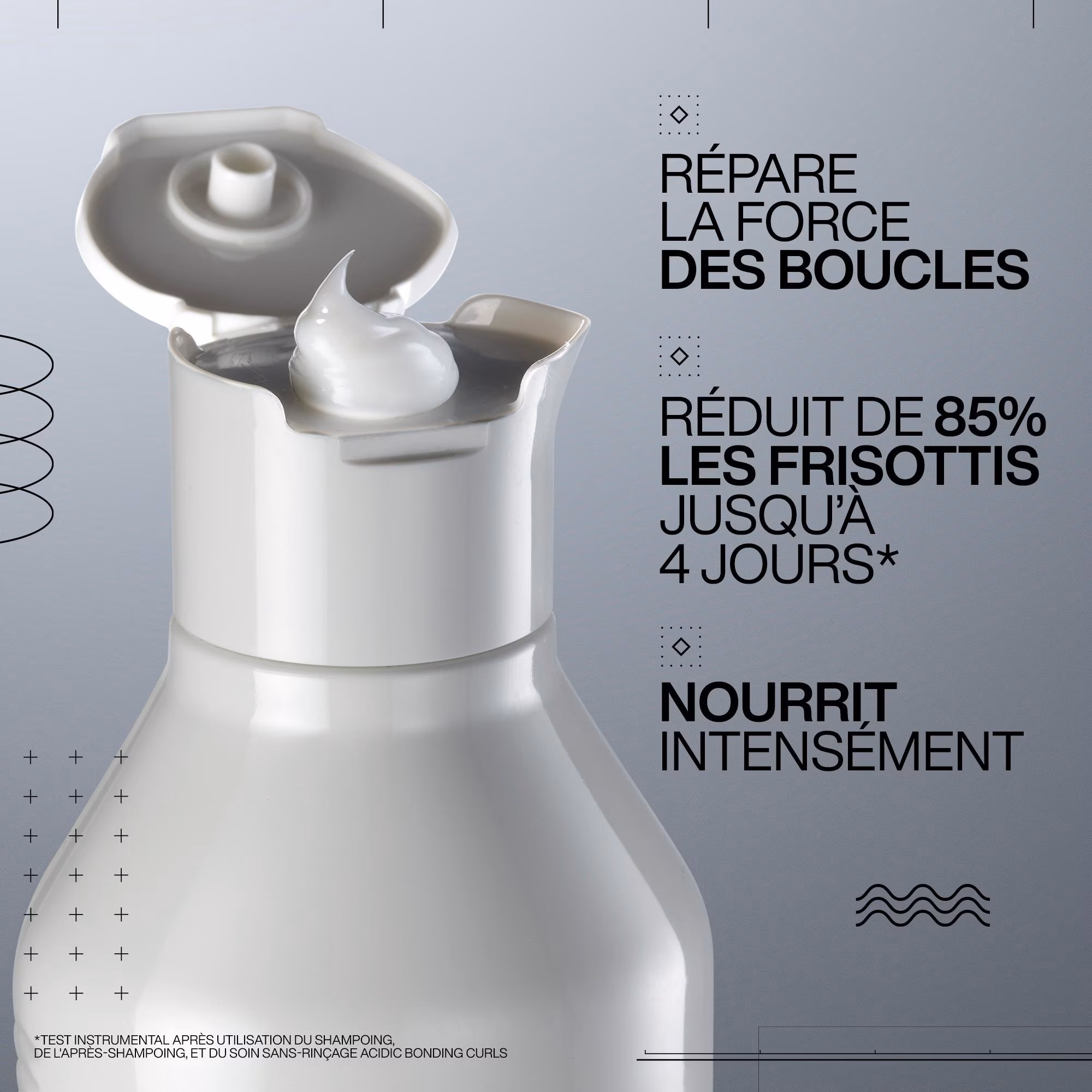 ACIDIC BONDING CURLSAprès-shampoing réparateur pour cheveux bouclés abimés